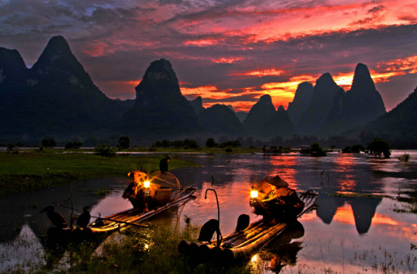 桂林船游漓江風(fēng)景區(qū)_桂林攻略游船漓江路線_桂林漓江游船攻略